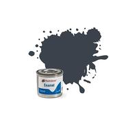 Humbrol 14 ml N. 1 Tinlet Vernice a Smalto Opaco, 32 (Grigio Scuro)