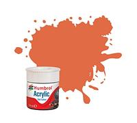 Humbrol 14 ml Vernice acrilica Binario Colore Opaco (Fodera Arancione)
