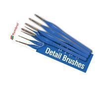HUMBROL AG4304 Brush Pack - Detail Ergonomic Handle 00, 0, 1, 2