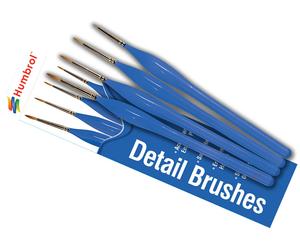 Humbrol AG4304 Detail Brush Pack modellismo