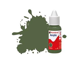 Humbrol DB0117 Vernice acrilica n. 117 US Verde Chiaro, Opaca