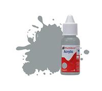 Humbrol Flacone contagocce Vernice acrilica n. 167 Grigio orzo/Mimetico Opaco, Colore, 14ml, DB0167