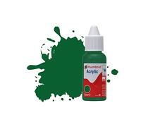 Humbrol Vernice acrilica n. 120 Flacone contagocce Verde Chiaro Opaco, 14 ml, Colore, 14ml, DB0120