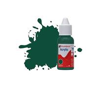 Humbrol Vernice acrilica n. 149 Flacone contagocce Verde Scuro Opaco, 14 ml