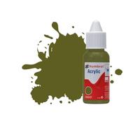 Humbrol Vernice acrilica n. 150 Forest Green Matt flacone contagocce, 14 ml