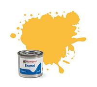 Humbrol Vernice per modellini, AA0268, n. 24, colore giallo Trainer - opaco - Tinlet n. 1 (14 ml), smalto per modelli, plastica, metallo, legno, vetro, ceramica e altro ancora, smalto per ritocchi -