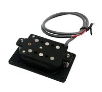 Humbucker A Carica Manuale Doppio Pickup Nero Per Parti Di Chitarra A 3 Corde