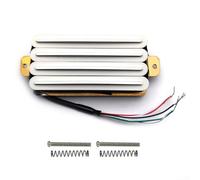Humbucker Bridge Stallation Made Simple Four Bobine Progettato per funzionare senza problemi sul tuo modello preferito (bianco)
