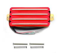 Humbucker Bridge Stallation Made Simple Four Bobine Progettato per funzionare senza problemi sul tuo modello preferito (rosso)