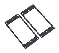 Humbucker Frame, 2 pezzi di ricambio, Humbucker Ring, metallo, 3 colori, nero, per chitarra elettrica, elettrofono, guitarist, musicians, custom builds