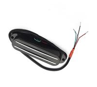 Humbucker In Miniatura O Pickup Single Coil Dual Rail 9K Uscita A 4 Canali Alnico 2 Pickup Elettrico A Doppia Bobina(Black)