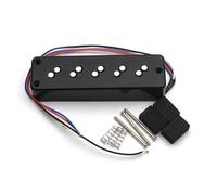 Humbucker Per Basso A 5 Corde Alnico Con Magneti Impilati E Design A 3 Fori Pickup Elettrico A Doppia Bobina(Bridge 17.5k)