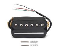 Humbucker Per Chitarra Elettrica Con Regolazione A Vite Esagonale E Cavo A 4 Nuclei/funzione Split Bk Pickup Elettrico A Doppia Bobina(Bridge Black)