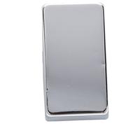 Humbucker Pick-up coperchio impermeabile per chitarre elettriche in rame, piastra cromata 19 mm