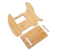 Humbucker Pickguard for TL Acoustic Guitar | Bamboo Wood Scratch Protection Plate | Replacement Guard for Guitar Body/Soundhole Decor