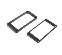 Humbucker Pickup Frames Neck And Bridge Pickup Montaggio curvo affusolato Chitarra Tuning Pioli Accordatori