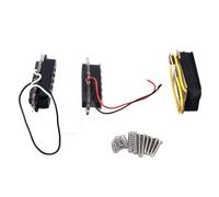 Humbucker Pickup Single Coil Pickup Set, Set di pickup per chitarra di ricambio con accessori di montaggio per chitarristi per modificare
