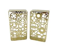 Humbucker professionale Guscio in Metallo Chitarra Elettrica Pickup Coperchio Pickup Chitarra Copertura Ottone Texture Strumenti Accessori Artistico Inciso Pickup Cover