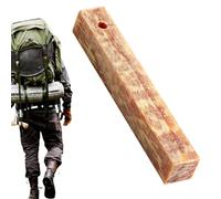 Humdcdy Accendifuoco naturale, torcia accendifuoco, in grado di accendere rapidamente grasso di pino, blocchi di legno di pino per campeggio, escursioni e avventure nella natura selvaggia