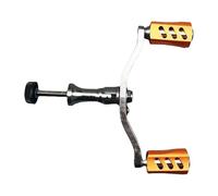 Humdcdy Manico per mulinello da pesca, comodo braccio oscillante con impugnatura cava, per pesca a traina | per acqua dolce marina offshore kayak pesce di mare