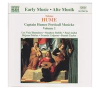 Tobias Hume Tobias Hume: Captian Humes Poeticall Musicke - Volume 1 (CD) Album