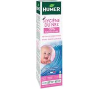 Humer 150 HYGIENE DU NEZ ENFANT 150ML - Aspiratore Nasale per Bambini da 1 Mese - Rosa - Plastica