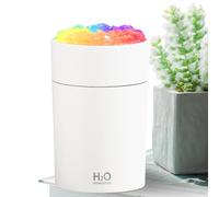Humidifier Figo Della - Umidificatore Di Aromaterapia Desktop Personale | Distanta Silenziosa Umidificati Personali | 2.67x4.33 Pollici | PP Diffusore Per Olio Per Grande Stanza Con Luci