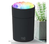 Humidifier Figo Della - Umidificatore Di Aromaterapia Desktop Personale | Distanta Silenziosa Umidificati Personali | 2.67x4.33 Pollici | PP Diffusore Per Olio Per Grande Stanza Con Luci