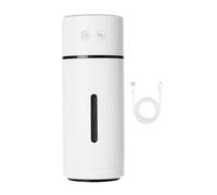 Humidifier For Bedroom - 7.2cm Quiet Mist Rechargeable Diffuser | Mini Humidifier For Apartment Nursery Dorm Desk | Adjustable Indoor Air Moisturizer Travel Home Plants Pets Use
