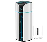 Humidifier Large Room - 1000ml Cool Mist Diffuser | ABS & PP Aromatherapy Vaporizer, Smart Air Freshener With 7 Colors LED Quiet Desktop Mist Maker For Bedroom Nursery Office Travel
