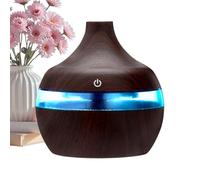 Humidifier Oil Diffuser - 9.5x9.5x14.8cm Humidification Device With LED Light, Small Office Humidifier For Home Meditators Yoga Studio Hotel Car Travelers Dorm Nursery Bedroom Study Library