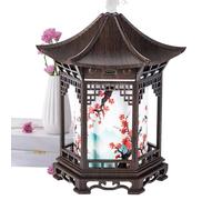 Humidifiers - 4.72 Inches Pavilion Shape Cool Mist Device for Nursery Study Office, Compact Humidification Unit with Night Light, Portable Appliance for Classroom Dorm Room Apartment Travelers Hotel