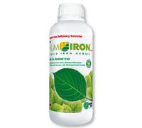 HuminTech HUMIRON Fe Liquid 1 l: concime organico liquido a base di ferro, ferro