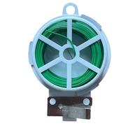 Humkopnl Cravatte per piante, legami verdi per piante da giardino, supporto riutilizzabile per giardinaggio crescita e cura, forniture per fioristi, taglierina integrata