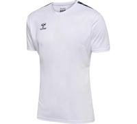 hummel Authentic PL Jersey S/S - Maglietta Sportiva da Uomo, a Maniche Corte, vestibilità Normale, in 100% Poliestere Riciclato, Traspirante e ad Asciugatura Rapida