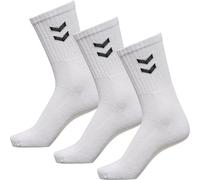 Hummel Calzini Basic – confezione da 3 – Bianco – 46/48
