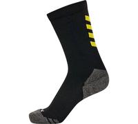 Oterra A/S Hmlpro-Calze da Allenamento Basse Calzini, Nero/Giallo, 43-46 Unisex-Adulto