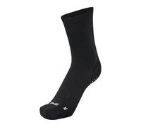 Hummel Calze Essential Grip, calzini da allenamento unisex, Nero/Bianco, 43-46