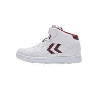 hummel Camden High JR - Sneakers, Colore: Bianco/Rosso, 34 EU
