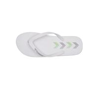 hummel Chevron Flip Flop Athleisure Sandali e Scarpe da Pooch con Traspirante, bianco, 36 EU