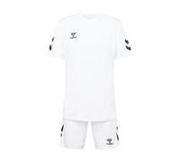 Hummel Logo Short Sleeve Set Bianco XL