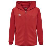 Hummel Core Xk Poly Full Zip Sweatshirt Rosso 116 cm Bambino,Bambina