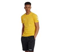 hummel Cotone Hmlgo Maglietta, Uomo, Giallo (Sport), XL