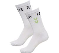 Hummel DACH FUNDAMENTAL SOCK Calze 14(46-48) Bianco