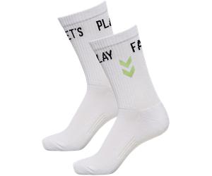 Hummel DACH FUNDAMENTAL SOCK Calze 14(46-48) Bianco