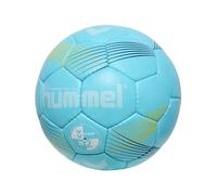 hummel Elite HB 212549 - Pallone da pallamano 3, colore Blu/Bianco/Giallo