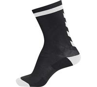 Hummel Elite Indoor Sock Low, Calze Unisex Adulto, Nero/bianco, 46
