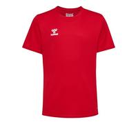 hummel Essential Jersey - Maglietta Sportiva per Bambini, Maglietta Sportiva per Ragazze e Ragazzi, Maglietta a Maniche Corte, Traspirante e ad Asciugatura Rapida, in 100% Poliestere Riciclato