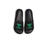 hummel Essential Pool Slide, Sandali scorrevoli Unisex-Adulto, Black Jelly Bean, 49 EU