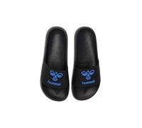 hummel Essential Pool Slide, Sandali scorrevoli Unisex-Adulto, Nero Vero Blu, 36 EU